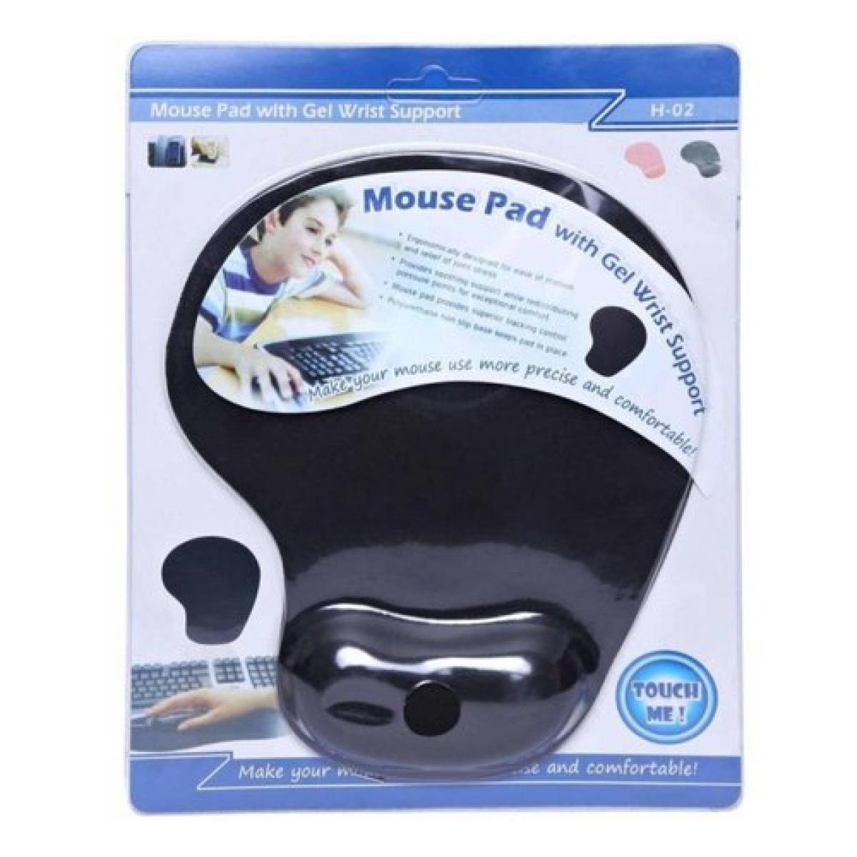 Mouse Pad with Gel Wrist Support Mouse Pad with Gel Wrist Support